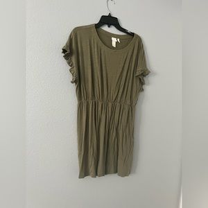 H&M Olive Green dress